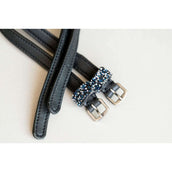 HB Ruitersport Sporenriemen Showtime Sparkle Schwarz Navy HB Ruitersport Sporenriemen Showtime Sparkle Schwarz Navy