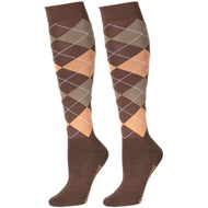 Harry's Horse Socken Check Coffee Quartz Harry's Horse Socken Check Coffee Quartz