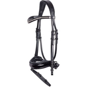 Harry's Horse Trensenzaum Diamond Lacque Schwarz Harry's Horse Trensenzaum Diamond Lacque Schwarz