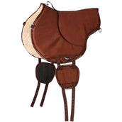 Harry's Horse Bareback Pad Faux Fur Braun Harry's Horse Bareback Pad Faux Fur Braun