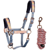 Harry's Horse Halfterset Diva Mauvewood Faded-Denim Harry's Horse Halfterset Diva Mauvewood Faded-Denim