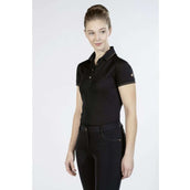 HKM Poloshirt Rosegold Glamour Schwarz/Roségold HKM Poloshirt Rosegold Glamour Schwarz/Roségold