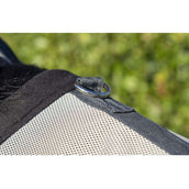 HKM Fliegendecke Fringes Abnehmbarer Hals Silber/Grau HKM Fliegendecke Fringes Abnehmbarer Hals Silber/Grau