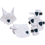 HKM Cuddle Pony Wettbewerbsset Weiß/Dunkelblau HKM Cuddle Pony Wettbewerbsset Weiß/Dunkelblau