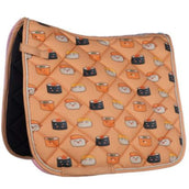 HKM Schabracke Naples Dressur Orange/Grau HKM Schabracke Naples Dressur Orange/Grau