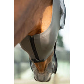 HKM Fliegenmaske Elastic Mit Nüsternschutz schlammgrau HKM Fliegenmaske Elastic Mit Nüsternschutz schlammgrau