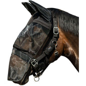 HKM Fliegenmaske Premium Mit Nüsternschutz Schwarz HKM Fliegenmaske Premium Mit Nüsternschutz Schwarz