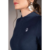 HKM Shirt Arezzo Soft Lange Ärmel Dunkelblau HKM Shirt Arezzo Soft Lange Ärmel Dunkelblau