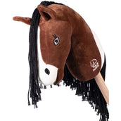 HKM Hobby Horse Professional Slim Line Weiß/Braun HKM Hobby Horse Professional Slim Line Weiß/Braun
