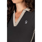 Lauria Garrelli Poloshirt Limone Ärmellos Schwarz Lauria Garrelli Poloshirt Limone Ärmellos Schwarz