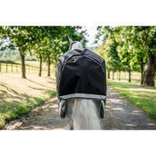 Rambo Turnout Rug 1680D Varilayer 450g Black/Thunderstorm Grey/Silver Rambo Turnout Rug 1680D Varilayer 450g Black/Thunderstorm Grey/Silver