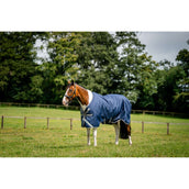 Amigo Turnout Rug 1200D 250g Navy/Titanium Grey/Silver Amigo Turnout Rug 1200D 250g Navy/Titanium Grey/Silver