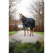 Amigo Turnout Rug Integrated 1200D 150g Black/Titanium Grey/Silver Amigo Turnout Rug Integrated 1200D 150g Black/Titanium Grey/Silver