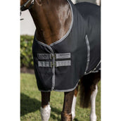 Rambo Stable Sheet Black/Thunderstorm Grey/Silver Rambo Stable Sheet Black/Thunderstorm Grey/Silver