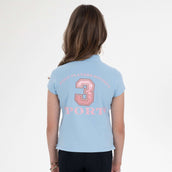 HV Polo Polo Shirt Favouritas EQ Kids Powder Blue HV Polo Polo Shirt Favouritas EQ Kids Powder Blue