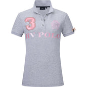 HV Polo Polo Shirt Favouritas EQ Lightgrey Melange HV Polo Polo Shirt Favouritas EQ Lightgrey Melange