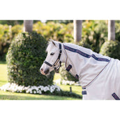 Amigo Bug Rug Plus Pony Silber/Limette/Marineblau/Rosa/Blau Amigo Bug Rug Plus Pony Silber/Limette/Marineblau/Rosa/Blau