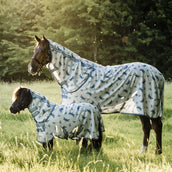 Amigo Bug Rug Plus Petite Dragonfly Print/Silver/Blue/Sage Amigo Bug Rug Plus Petite Dragonfly Print/Silver/Blue/Sage