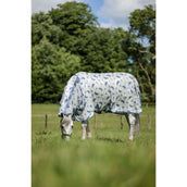 Amigo Fliegendecke Integrated Dragonfly Print/Silver/Blue/Sage Amigo Fliegendecke Integrated Dragonfly Print/Silver/Blue/Sage