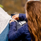 Horseware Eco Liner 100g Teal Eco Print Horseware Eco Liner 100g Teal Eco Print