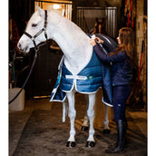 Horseware Eco Liner 100g Teal Eco Print Horseware Eco Liner 100g Teal Eco Print