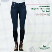 Horseware Reithose Newmarket High Rise Full Seat Navy Horseware Reithose Newmarket High Rise Full Seat Navy