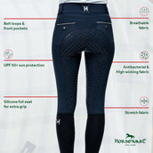 Horseware Reithose Newmarket High Rise Full Seat Navy Horseware Reithose Newmarket High Rise Full Seat Navy