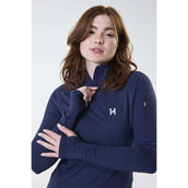 Horseware Shirt Strive Winter Zip Core Navy Horseware Shirt Strive Winter Zip Core Navy
