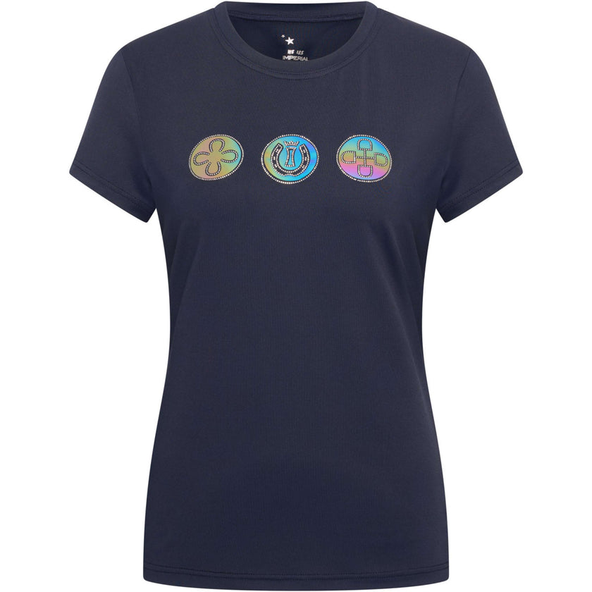 Imperial Riding T-Shirt IRHHolographics Navy Imperial Riding T-Shirt IRHHolographics Navy