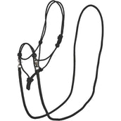 Imperial Riding Gebisslose Trense Free Ride Rope mit Zügeln Schwarz Imperial Riding Gebisslose Trense Free Ride Rope mit Zügeln Schwarz