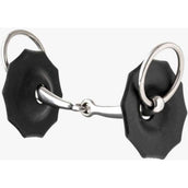 LeMieux Gebissscheiben Rubber Schwarz LeMieux Gebissscheiben Rubber Schwarz