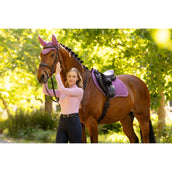 LeMieux Schabracke Suede Close Contact Square Springen Mallow LeMieux Schabracke Suede Close Contact Square Springen Mallow