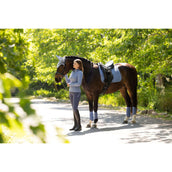 LeMieux Schabracke Suede Square Dressur Powder Blue LeMieux Schabracke Suede Square Dressur Powder Blue