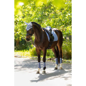 LeMieux Schabracke Suede Square Dressur Powder Blue LeMieux Schabracke Suede Square Dressur Powder Blue