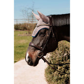 Kentucky Horsewear Fliegenhaube Wellington Pied-de-Poule Bordeaux/Navy Kentucky Horsewear Fliegenhaube Wellington Pied-de-Poule Bordeaux/Navy