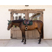 Kentucky Schabracke Velvet Mini Pearls Springen Pine Green Kentucky Schabracke Velvet Mini Pearls Springen Pine Green