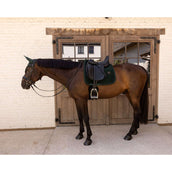 Kentucky Schabracke Velvet Mini Pearls Dressur Pine Green Kentucky Schabracke Velvet Mini Pearls Dressur Pine Green