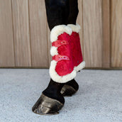 Kentucky Sehnenschutz Bamboo Elastic Velvet Vegan Bunt Rot Kentucky Sehnenschutz Bamboo Elastic Velvet Vegan Bunt Rot