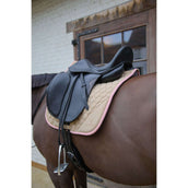 Kentucky Horsewear Schabracke Softshell Onion Quilt Dressur Beige/Altrosa Kentucky Horsewear Schabracke Softshell Onion Quilt Dressur Beige/Altrosa