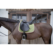 Kentucky Horsewear Schabracke Softshell Onion Quilt Dressur Khaki/Altrosa Kentucky Horsewear Schabracke Softshell Onion Quilt Dressur Khaki/Altrosa