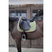 Kentucky Horsewear Schabracke Softshell Onion Quilt Dressur Khaki/Altrosa Kentucky Horsewear Schabracke Softshell Onion Quilt Dressur Khaki/Altrosa