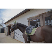 Kentucky Horsewear Schabracke Softshell Onion Quilt Dressur Khaki/Altrosa Kentucky Horsewear Schabracke Softshell Onion Quilt Dressur Khaki/Altrosa