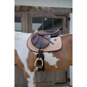 Kentucky Horsewear Schabracke Onion Quilt Leather Neon Springen Beige Kentucky Horsewear Schabracke Onion Quilt Leather Neon Springen Beige