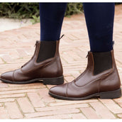 Dyon Stiefeletten Front Zipper Braun Dyon Stiefeletten Front Zipper Braun