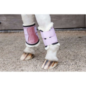 Kentucky Horsewear Gamaschen Sheepskin Glitter Unicorn Altrosa Kentucky Horsewear Gamaschen Sheepskin Glitter Unicorn Altrosa