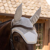 Kentucky Fliegenhaube Wellington Velvet Pied de Poule Grau/Weiß Kentucky Fliegenhaube Wellington Velvet Pied de Poule Grau/Weiß