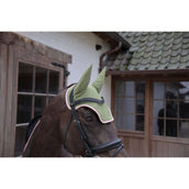 Kentucky Horsewear Fliegenhaube Wellington Softshell Khaki/Altrosa Kentucky Horsewear Fliegenhaube Wellington Softshell Khaki/Altrosa