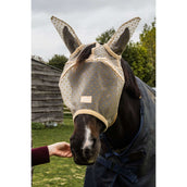 Kentucky Fliegenmaske Heart mit Ohren und Nase Beige Kentucky Fliegenmaske Heart mit Ohren und Nase Beige
