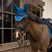 Kentucky Fliegenhaube Wellington Velvet Horse Printing Navy Kentucky Fliegenhaube Wellington Velvet Horse Printing Navy