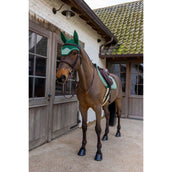 Kentucky Fliegenhaube Wellington Velvet Pied De Poule Dunkel grün Kentucky Fliegenhaube Wellington Velvet Pied De Poule Dunkel grün